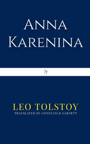 Anna Karenina by Leo Tolstoy book cover