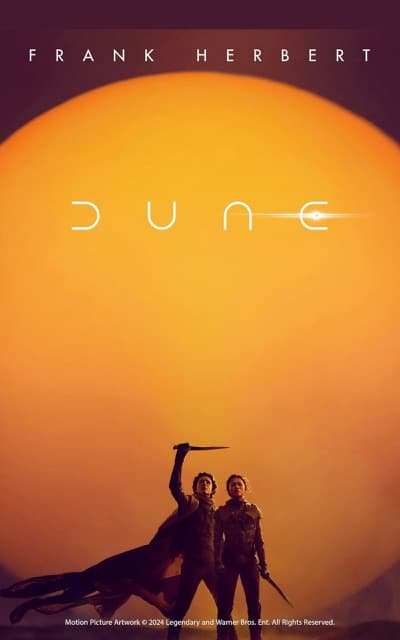 Dune by Frank Herbert book cover