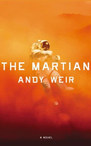 The Martian by Andy Weir book cover