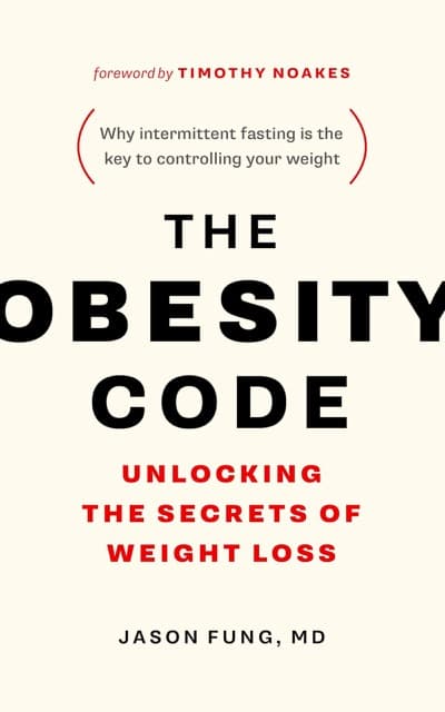 The Obesity Code by Jason Fung book cover