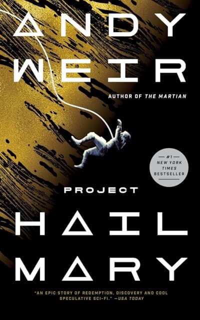 Project Hail Mary by Andy Weir book cover